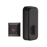 Emtek EMP8478 Quincy Deadbolt - Classic Brass - Single Cylinder - EMPowered Upgrade