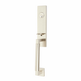 Emtek 4206 Hercules Smooth Full Length Dummy Set Entrance Handleset - Brass Tubular