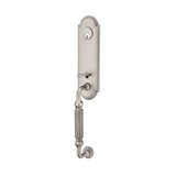 Emtek 4311 Orleans Single Cylinder Entrance Handleset - Brass Tubular