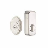 Emtek EMP8459 Knoxville Deadbolt - Brass - Single Cylinder - EMPowered Upgrade