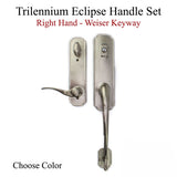 TRILENNIUM ECLIPSE HANDLE WITH GRIP RIGHT HAND KWIKSET/WEISER