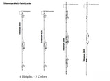 TRILENNIUM FACEPLATE FOR 6-8 LOCK  STAINLESS