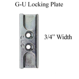 GU LOCKING PLATE, 3/4" WIDTH