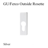 G-U/Ferco Outside Rosette - Silver