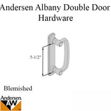 Andersen Frenchwood Gliding Door Trim Hardware, Albany, 4 Panel Interior and Exterior - White - BLEMISHED