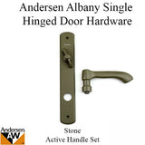 Andersen Door Handle Albany Active Single Hinged Door Hardware Stone