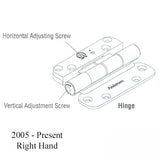 Andersen Patio Door Hinge Right Handed Frenchwood Adjustable Door Hinge Kit