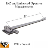 Andersen Replacement Operator, 1995-98 Enhanced with Shim - Right Hand Corrosion Resistant