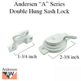 Andersen A Series Sash Lock For Double Hung Sash Lock White Swivel Sash Lock