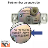 Andersen A Series Sash Lock For Double Hung Sash Lock White Swivel Sash Lock