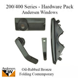 Andersen Casement Window - 200/400 Series - Hardware Pack - Folding Contemporary - ORBronze