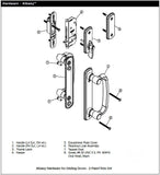 Andersen Thumb Latch For Sliding Doors Albany Thumb Turn For Frenchwood Doors