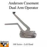 Andersen 100 Series Casement Dual arm Operator, Left Hand