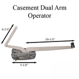 Andersen 100 Series Casement Dual arm Operator, Right Hand