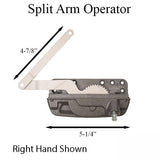 Andersen 100 Series Casement Split arm Operator, Left Hand