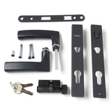 Andersen / Emco Modern Storm Door Handle Set Trim Flat Black