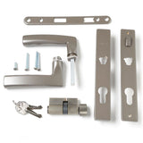 Andersen / Emco Modern Storm Door Handle Set Trim Metallic Stone