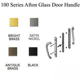 Andersen 100 Series Afton Sliding Door Handle - Bright Brass