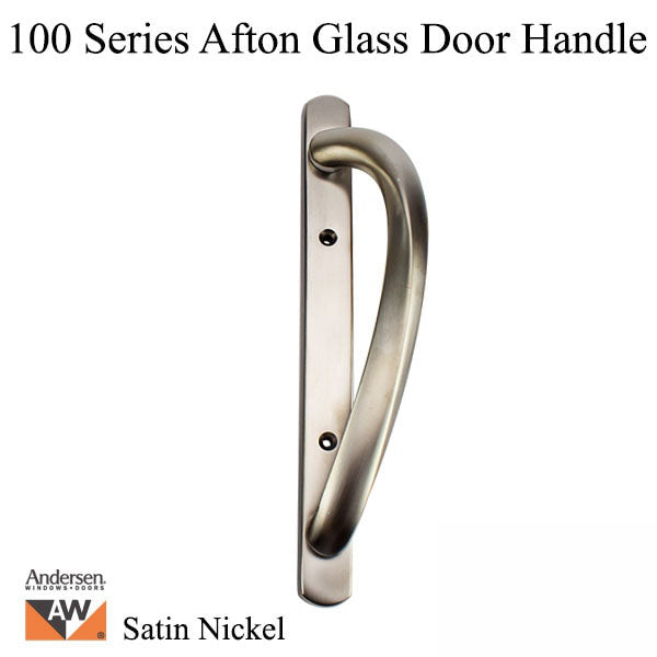 Andersen 100 Series Afton Sliding Door Handle Satin Nickel Golden