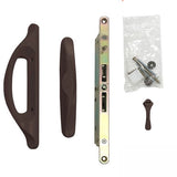 Andersen 100 series Tulsa handleset for Patio Gliding Door - Dark Bronze