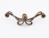 Schaub Nature - Octopus Pull in Estate Dover Finish with Hilite 4-1/4" cc