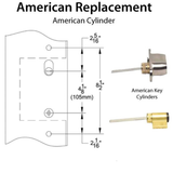 MULTIPOINT TRIM, 2 X 10 INCH, AMERICAN, MODERN BRASS - 921322000