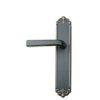 SION HANDLE SET FOR SEMI-ACTIVE PELLA DOOR, LEFT - OIL RUBBED BRONZE