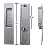 GU Lift Slide Outside Flush Pull - Choose Color