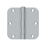 3-1/2" x 3-1/2" x 5/8" Radius Hinge, Residential Thickness