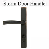 Andersen / Emco Modern Storm Door Handle Set Trim Venetian Bronze