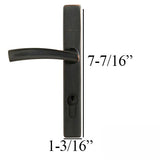 Andersen / Emco Modern Storm Door Handle Set Trim Venetian Bronze