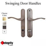 Integrity Cambridge Primary, Keyed Swinging Door Handles, Left Hand