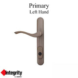 Integrity Cambridge Primary, Keyed Swinging Door Handles, Left Hand