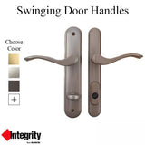 Integrity Cambridge Primary, Keyed Swinging Door Handles, Right Hand