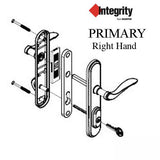 Integrity Cambridge Primary, Keyed Swinging Door Handles, Right Hand