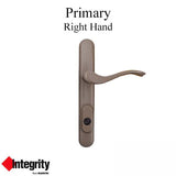 Integrity Cambridge Primary, Keyed Swinging Door Handles, Right Hand