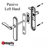 Integrity Cambrige Secondary, Passive Swinging Door Handles, Left Hand