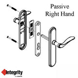 Integrity Cambrige Secondary, Passive Swinging Door Handles, Right Hand