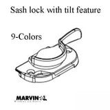 Marvin Ultimate Double Hung Sash Lock With Tilt Feature Sash Lock