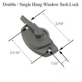 Marvin Double Hung Sash Lock &amp; Keeper