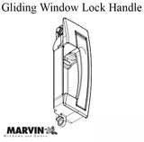 Marvin Gliding Window Lock Handle Assembly, Right Active, OX