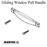 Marvin Gliding window pull handle for secondary window