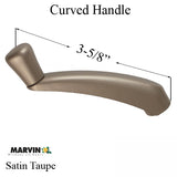 Marvin Handle for Casement or Awning Windows - Satin Taupe