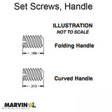 Set Screw for Curved Handle, Casemaster / Awning