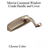 Marvin Casement Crank Handle and Cover, Left Hand - Choose Color