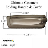 Marvin Folding Handle and cover, Ultimate Casement Right Hand