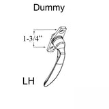 Marvin Push out Casement Lock Handle, Left Hand Dummy - Choose Color