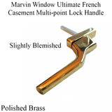 Blemished Marvin Window Ultimate French Casement Lock Handle - Polished Brass