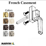 Marvin Window Ultimate French Casement Lock Handle, Choose Color