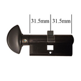 Square Modern Multipoint Lock Handle Set Keyed
